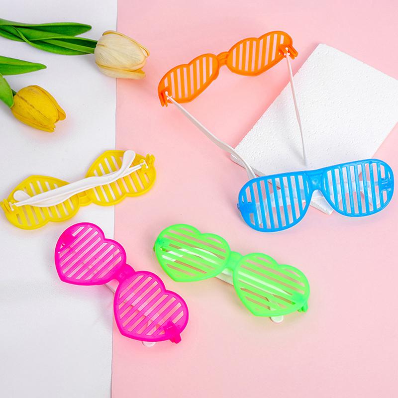 

10 шт. Красочные шторы затвора Очки Детский макияж Вечеринка Подарки