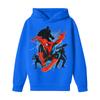 Kids Long Sleeve Letter Print Hoodie, Loose Fit Pullover Sweatshirt for Boys and Girls
