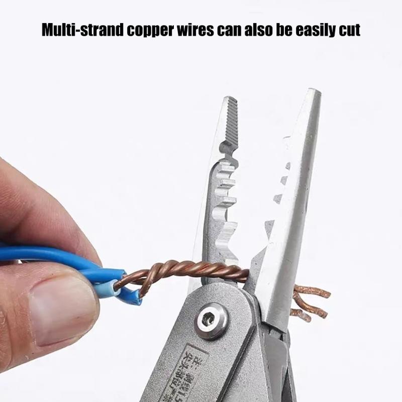 Heat Treated Pliers Slip Resistant Handle For Cable Cutting Electrical Installation Tasks CHINA