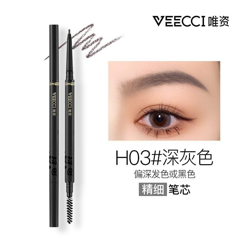 VEECCI - Ultra Slim Waterproof Eyebrow Pencil - 4 Colors