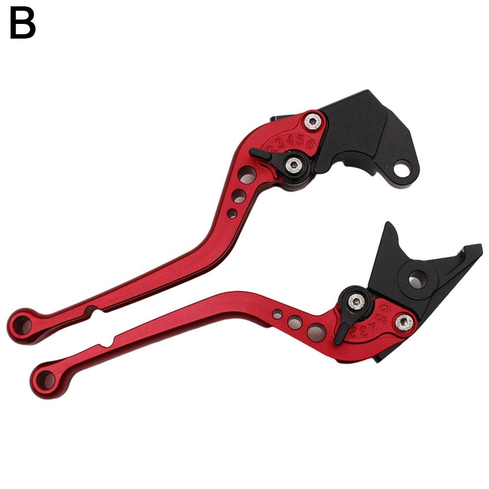 2Pcs Universal Motorcycle CNC Aluminum Alloy Clutch Brake Handle Drum Lever For YAMAHA Honda Suzuki Kawasaki Motor Accessories