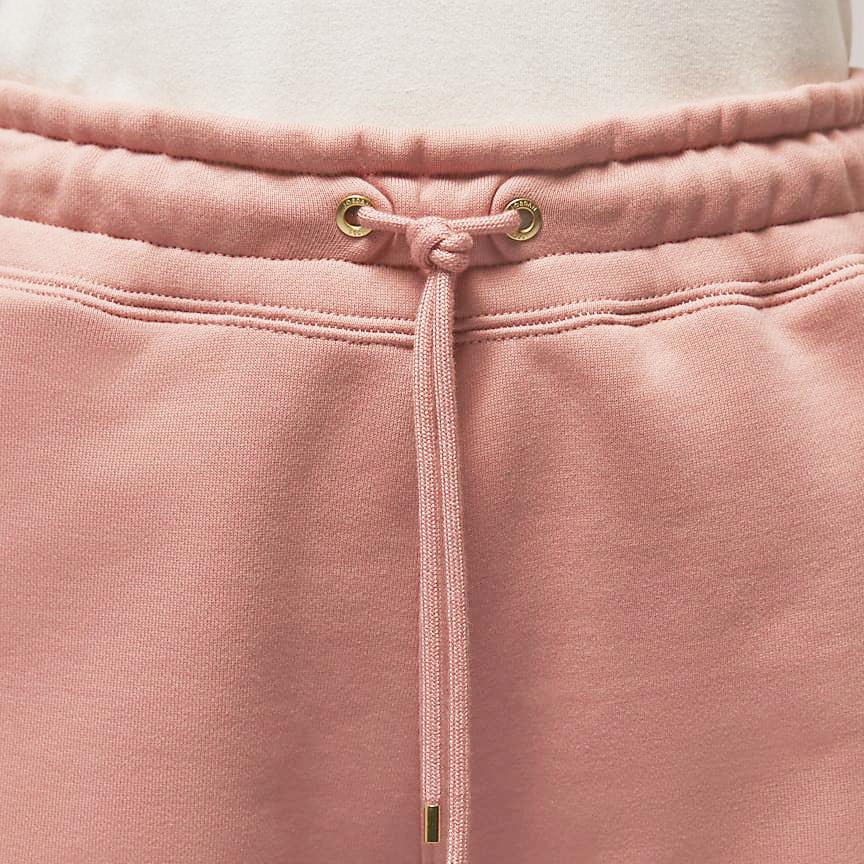 Jordan Flight Open-Hem Fleece Joggers Women Bottoms Stardust-Red FD7225-618