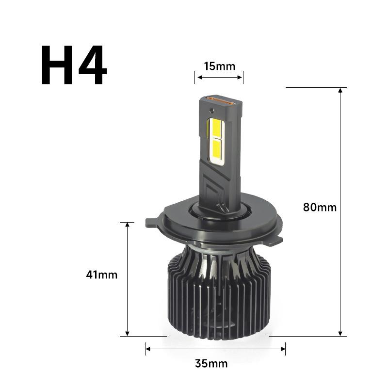 D2H LED-Scheinwerferbirne LED-Projektorlinsen 150W 13000LM Auto-LED-Scheinwerfer-Kit Hohe Helligkeit & Fokussierter Strahl