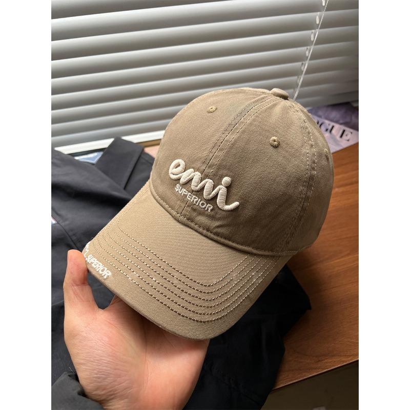 High Quality Big Head Circumference Baseball Hat for Men and Women Couples Wide Face Small Versatile Letter Cap Trendy Product