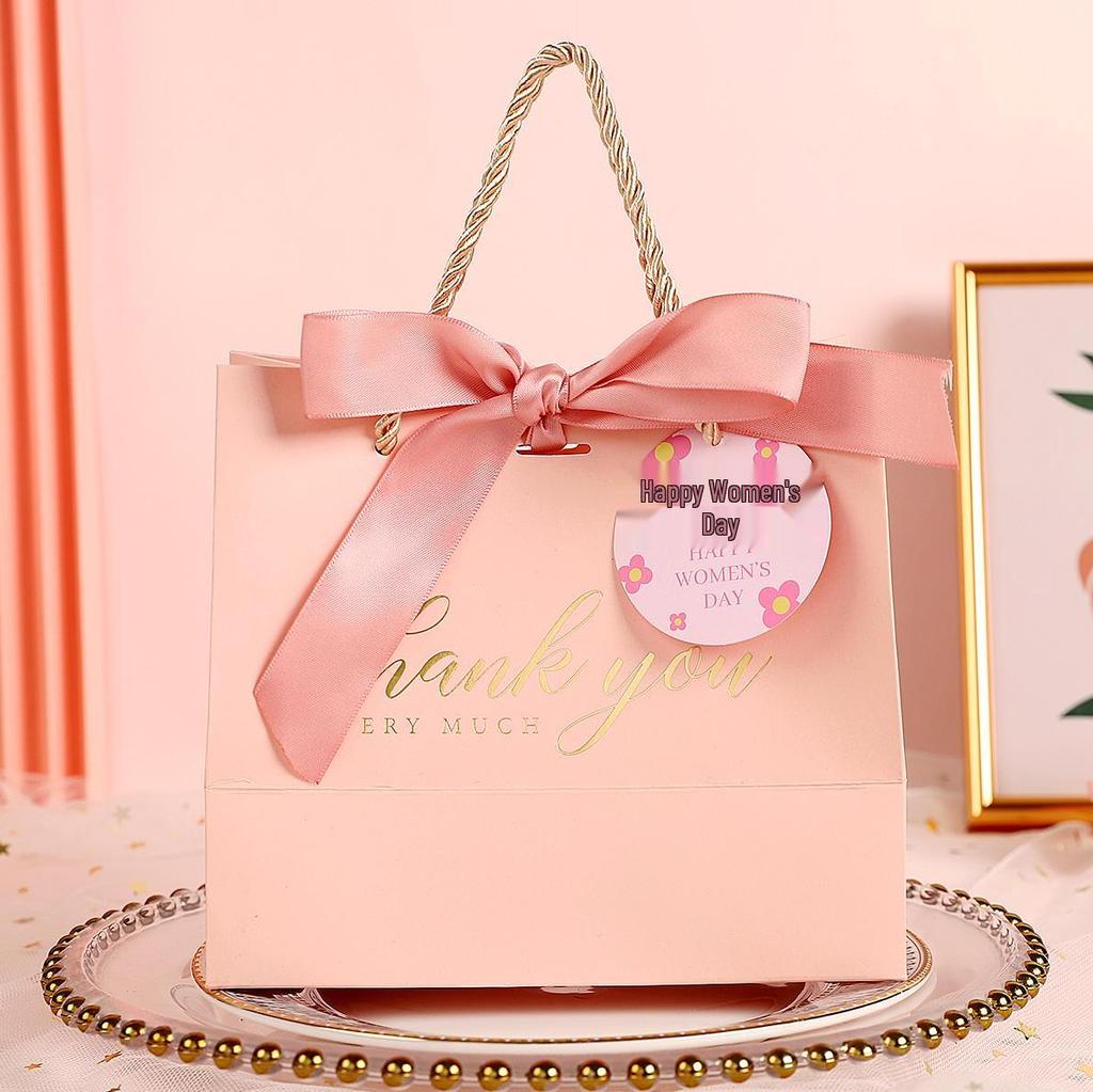 Wedding & Birthday Gift Paper Bag - Souvenir Candy Box & Handbag