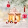 Amosfun 18pcs Christmas Miniature Decorations Mini Santa Snowman Figurine Xmas Fairy Garden Accessories Winter Holiday Party Favors Centerpieces