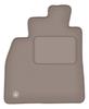 Beige Driver's Mat For: Toyota Land Cruiser J100 Off-road (1998-2007)