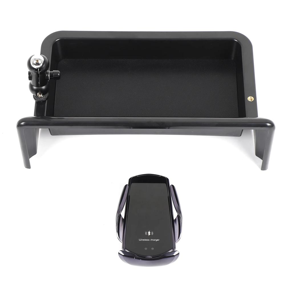 For Volkswagen ID.4 ID4 CROZZ 2025 Car Center Console Behind the Screen Storage Box Phone Holder Car Accessories 12.9"