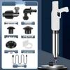 High-Pressure Air Drain Unclogger for Toilets and Floor Drains