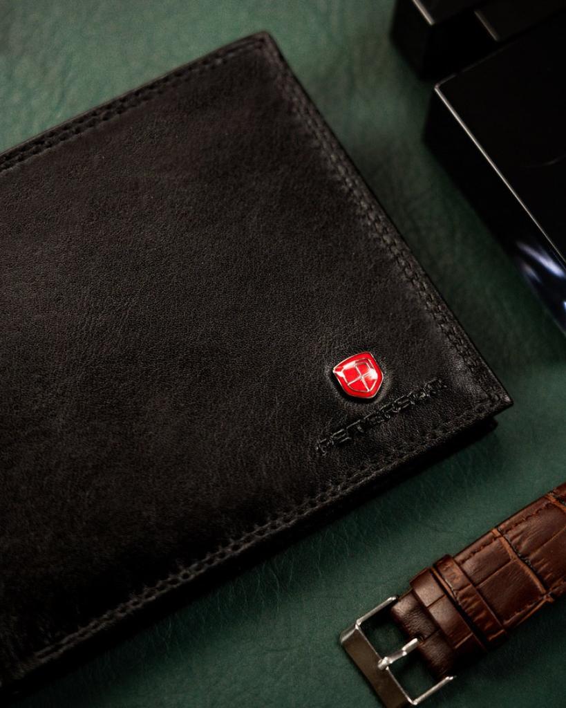 Men's Leather Card Wallet - Peterson