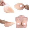 2pcs Realistic Self-Adhesive Silicone Fake Breasts Form for Crossdresser Prosthesis Transgender Cosplay Fake Boobs
