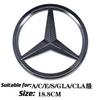1 Stück ABS Auto Frontgrill Emblem Aufkleber Abdeckung für Mercedes Benz W204 W205 W210 W211 W212 W213 C E-Klasse GLA GLK ML GLC GLE