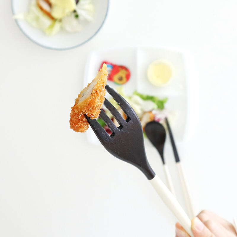 Natural Lacquer Fork (2 colors) black