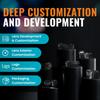 1.37mm F1.6 200° Ultra Wide Angle M12 Fisheye Lens OKS-3058-A69-650IR  Waterproof for 5MP 4K 360° Panoramic Car ADAS CCTV Camera
