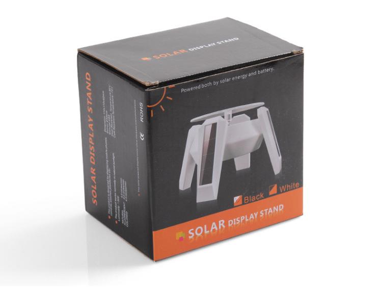 Solar-Powered Rotating Display Stand for Jewelry and Ornaments