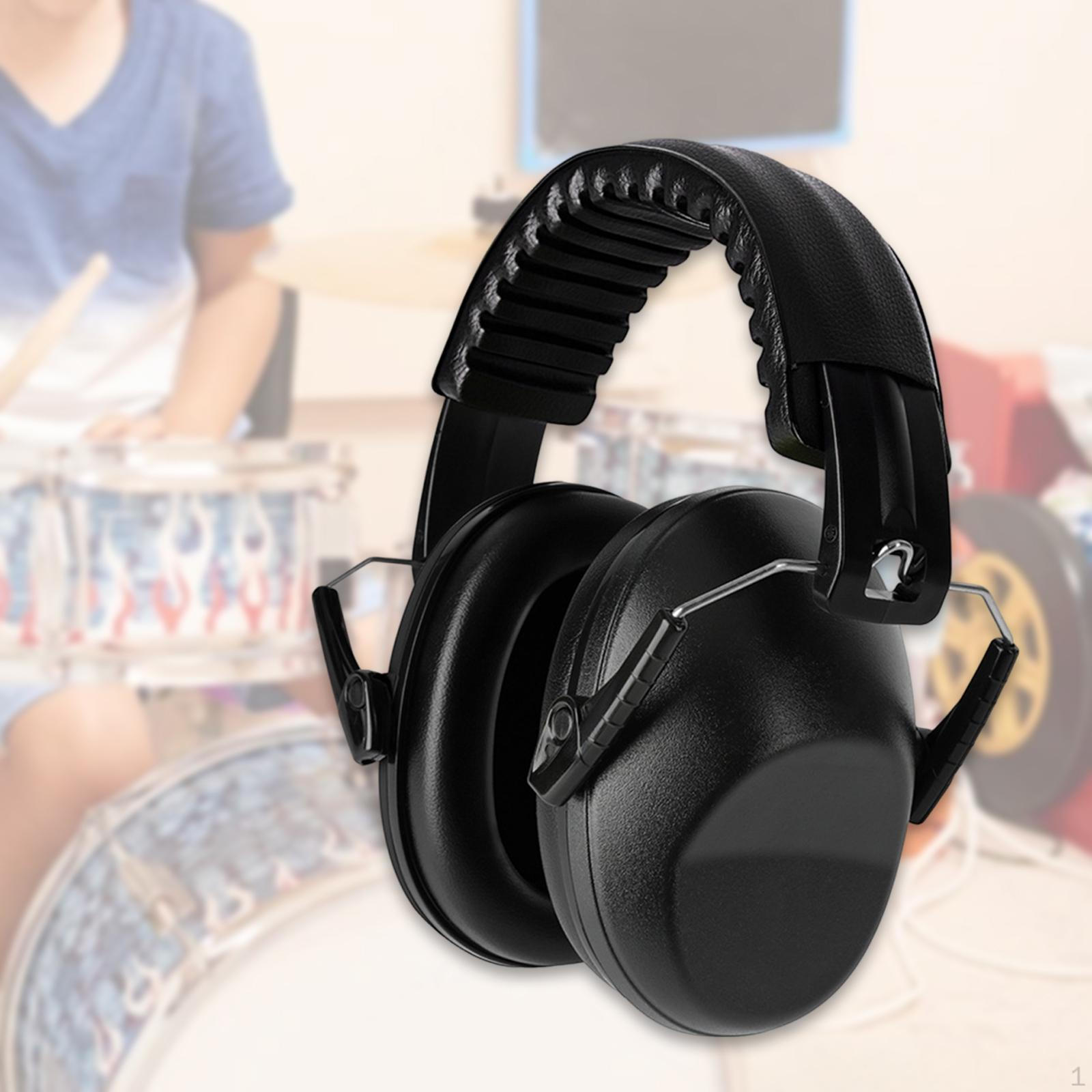 

Защита слуха наушники барабанщика наушники складные модные портативные звуковые наушники для чёрный