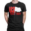 Novelty U2 Rock Band TShirt for Men O Neck Pure Cotton T Shirts  Short Sleeve Tees Summer Tops