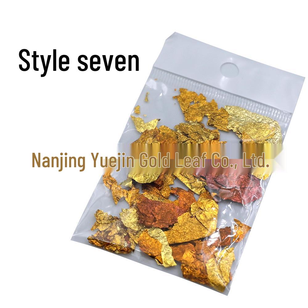 DIY Gold Leaf Foil Painting Kit: Tools & Materials for Handmade Heavy Color Art