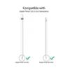 Compatible with Apple Pencil nibs iPencil 4-pack Tips, Highly Sensitive Replacement Nibs Input Pen Tip Compatible for iPad Pro Apple Pencil 2 / Apple
