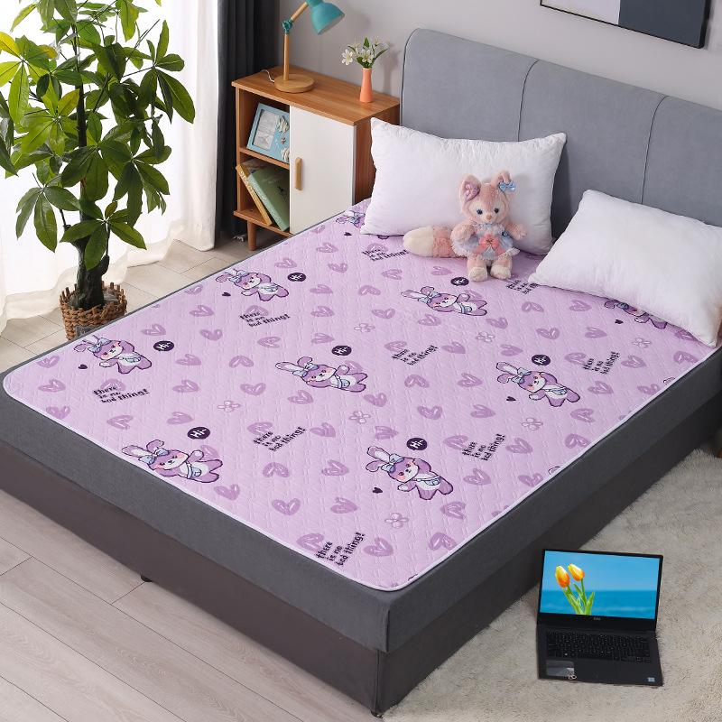 1Pc Menstrual Leak-Proof Pad Urine Mat Elder Incontinence Pad Bed Protector Adult Diaper Nappy Beding Sheet Cloth Breathable Waterproof Washable