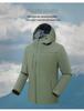 Unisex Outdoor Windproof Waterproof Warm Mountaineering Jacket for Camping and Hiking