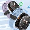 For Samsung Galaxy Watch 7 6 40mm 44mm Silicone Magneti Buckle Band +Change To Case Tempered Glass Full Protective Cover Bumper