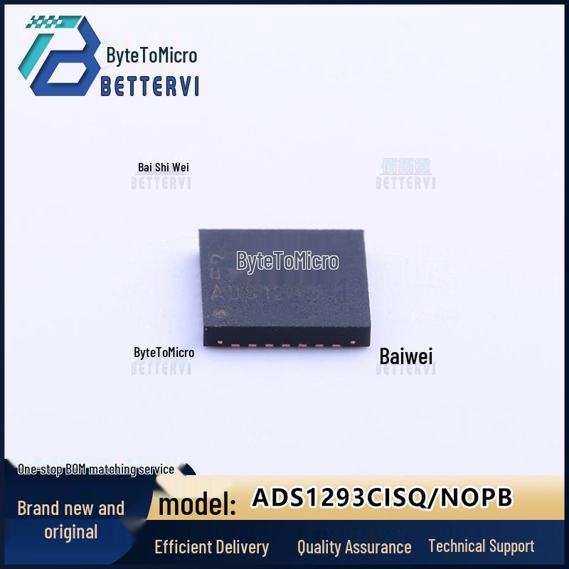 

ADS1293CISQ/NOPB Analog Front-End (AFE), QFN-28-EP (5x5)