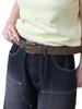 [Vision Streetwear] Studded Belt (Faux Leather)  6105422  Unisex 32 BRW FR