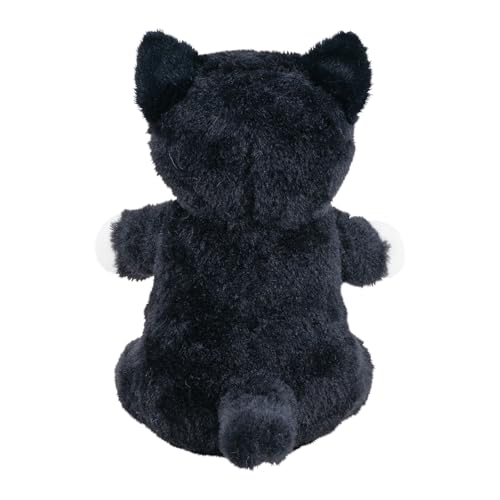 Live Heart Mascot Posies Black Cat (approx. 16cm Long) Cute Cat Plush Figurine 37770-73