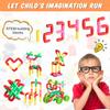 Children'S Splicing Water Pipe Building Blocks Toy Splicing 3-4-5-6-7 Year Old Plastic Assembled Puzzle Toy