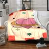 1pc Heart Planet Blanket Warm, Cozy, And Soft, Suitable for Sofas, Beds, Cars, And Office Use.Perfect for Camping And Travel, Making It a Great Gift f