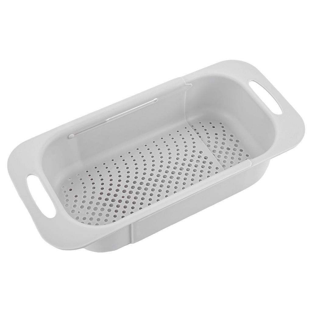 Retractable Kitchen Vegetable Washing and Draining Basket
