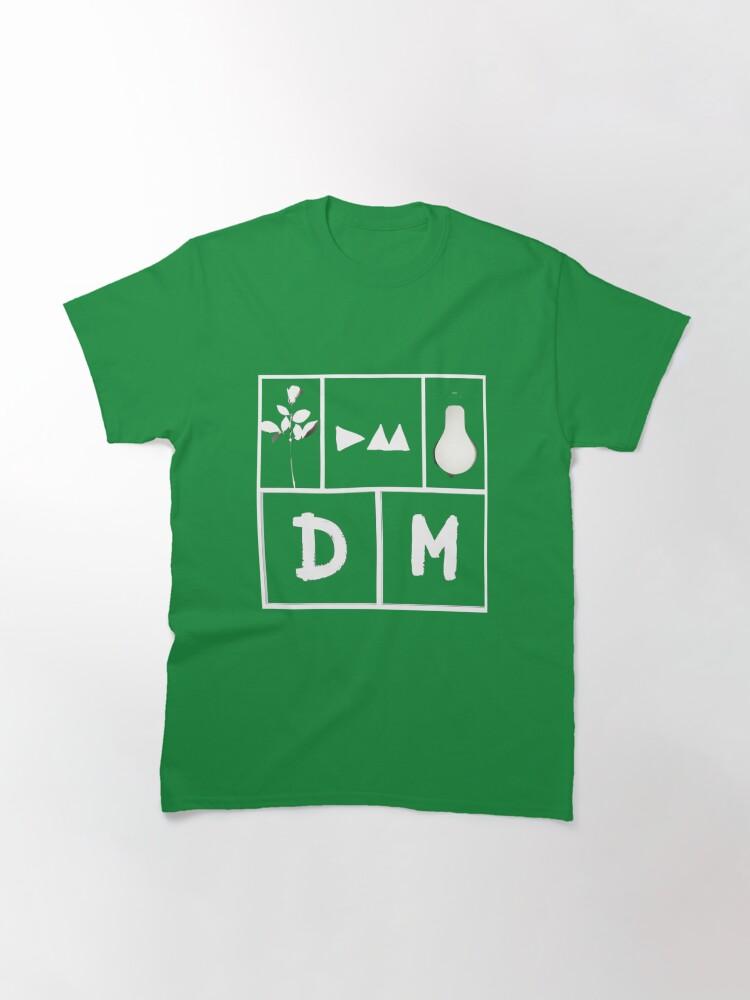 Depeche Mode Minimal Symbol Art – Abstract Monochrome Design Classic T-Shirt