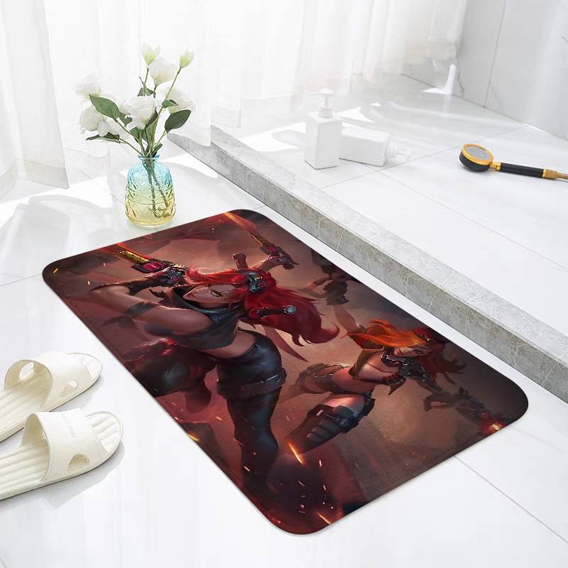 K-Katarina L-League-Of L-Legends-Floor Mat For Living Room Cushions Modern Soft Fluffy Home Rug For Bedroom Play Carpet