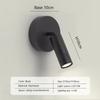 Nordic LED Wall Lamp Adjustable Angle Reading Light Semi Flush Mount Metal Rotaion Wall Light For Bedroom Night  Corridor Closet