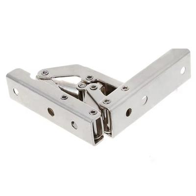 2Pcs Rust Resistance 90 Degree Hinge With Screws Steel Plate Cabinet Door Hinge Furniture Hardware Simple Installation