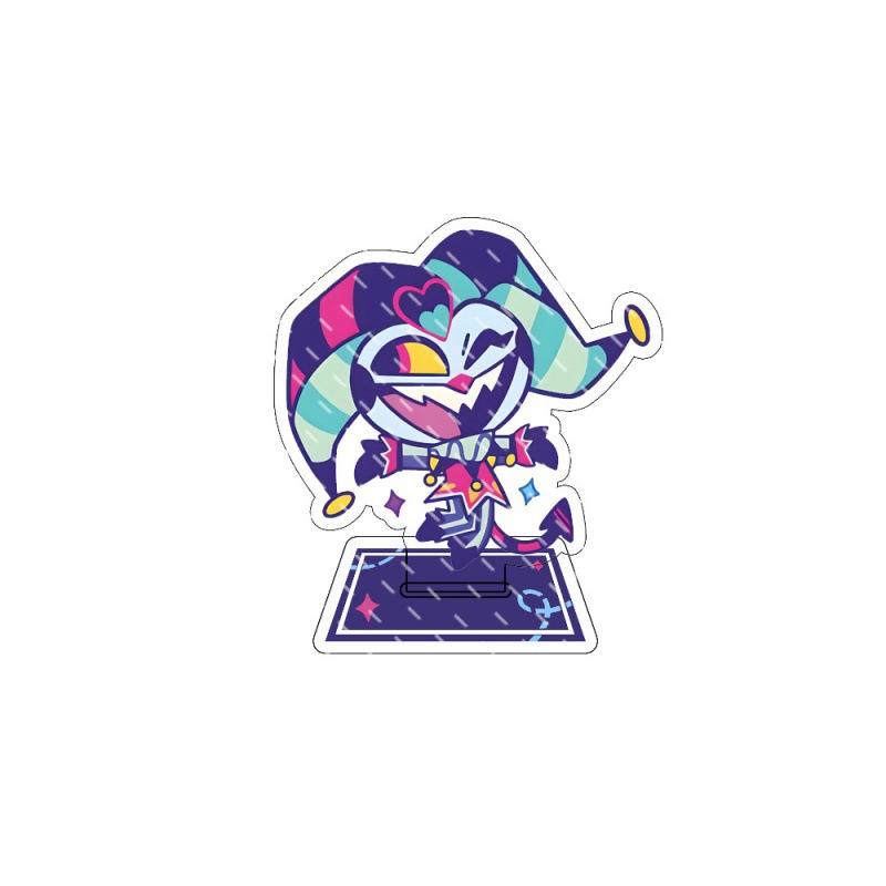Anime Hazbin Hotel Alastor Morningstar Cosplay Stand Acrylic Cartoon Figure Standing Birthday Present Bag Decoration Collection To