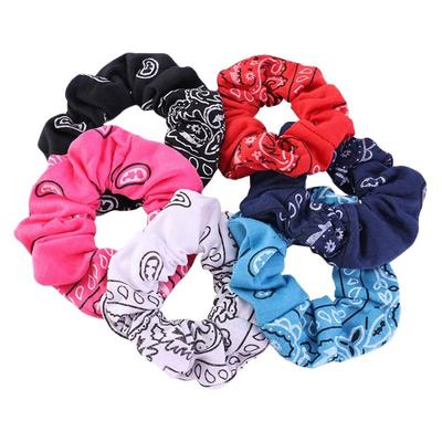 Soft Hair Scrunchies Cotton Elastic Hair Band Women Girls Ponytail Holder  Hair Accessories for Women
