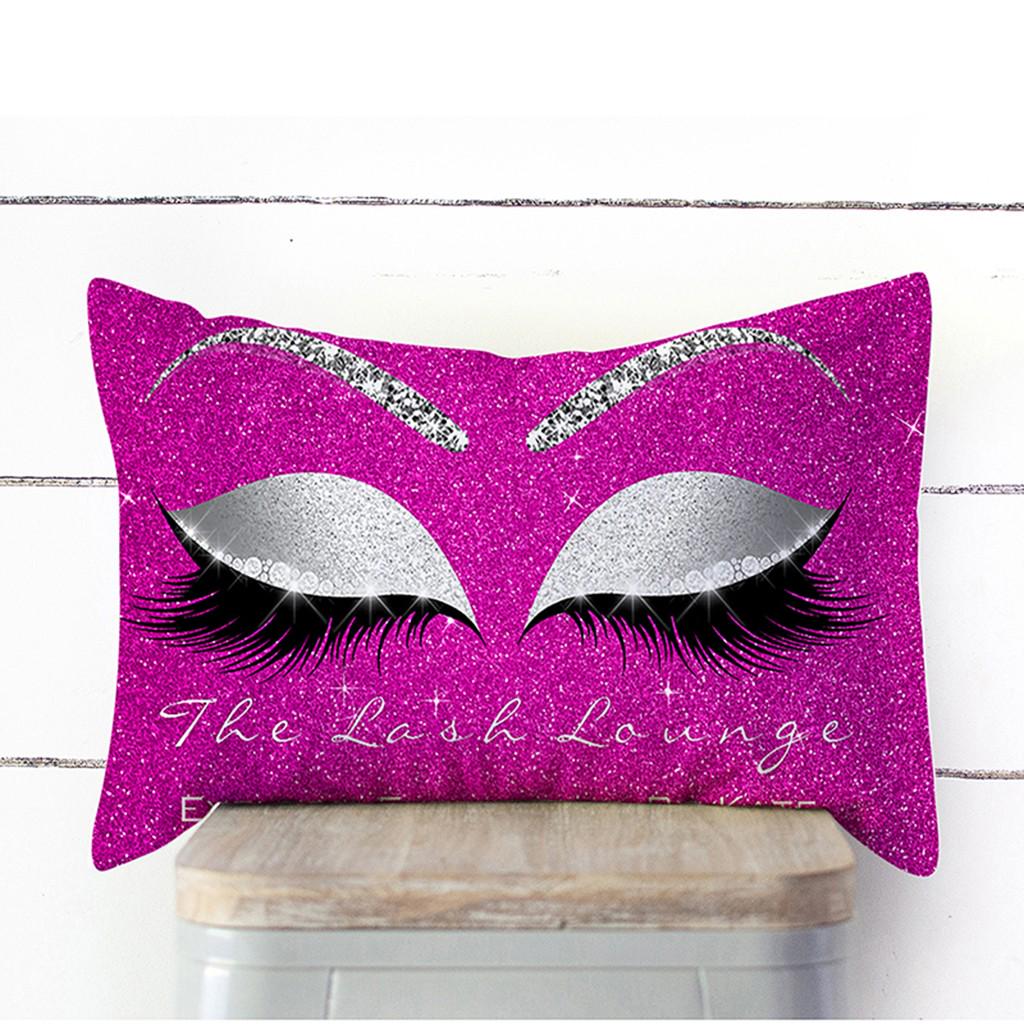 Ramidos Eyelash Out Soft Velvet Putetrekk 30x50cm Cases Cases