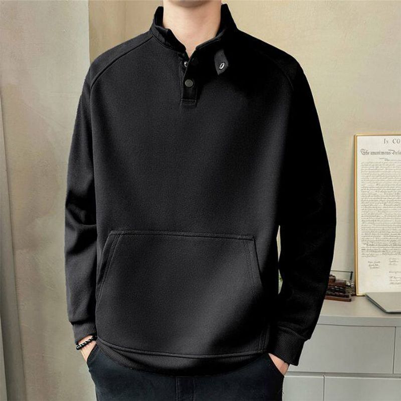 Foreign Trade Surplus Spring and Autumn American-Style Casual Sports Tops Versatile Sweatshirt Men's Loose Long-Sleeve Trendy Brand High-Neck Jacket