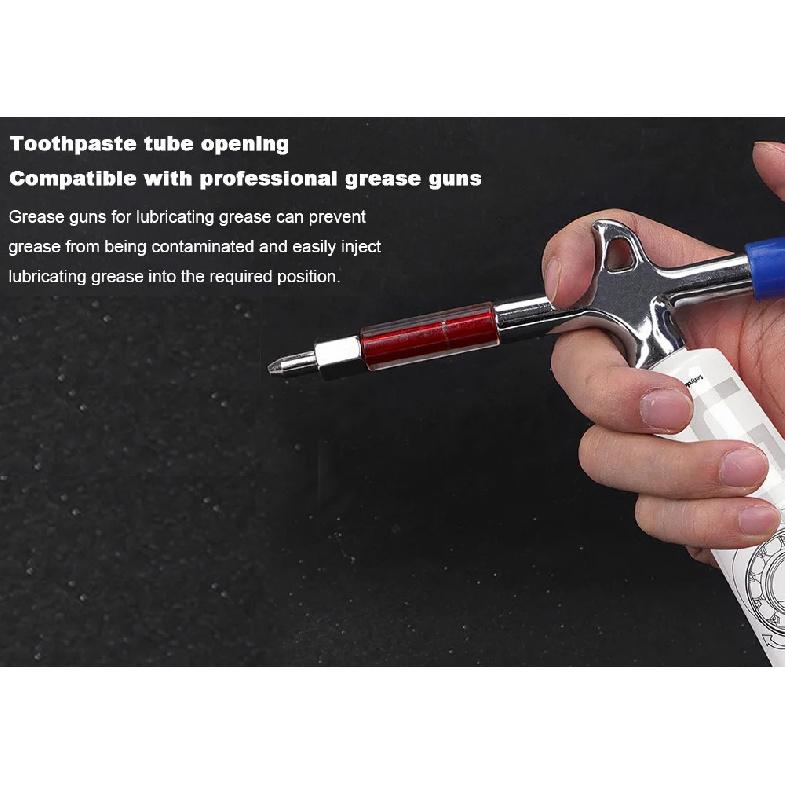 Motorcycle Bicycle Maintenance oil, Bearings Lubricant Grease & Gun, MTB Road Bike Maintenance Syringe Tool