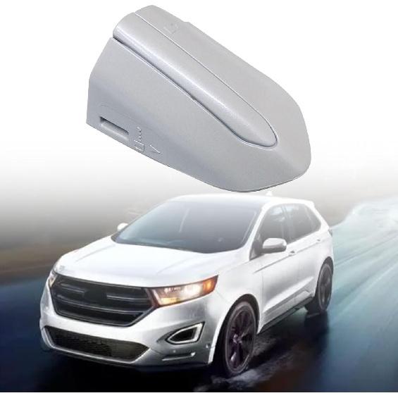 

Front Left Door Handle Key Bezel Cover Cap DS7Z-54218A15-DC Compatible with Ford Fusion 2013-2020 Edge 2015-2021 Door Handle Lock Bezel Cover Cap White Without Electroplat
