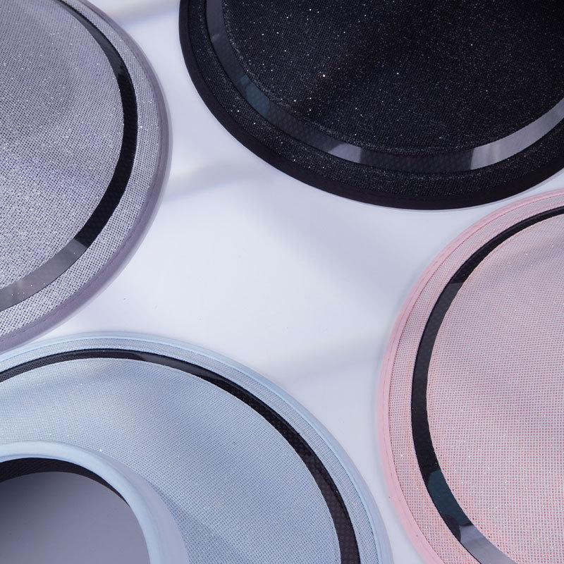 Nouveau Chapeau d'Été Adulte Extérieur Chapeau de Soleil Parent Enfant Chapeau de Soleil pour Femme Cache Visage Protection Solaire Haut-de-Forme