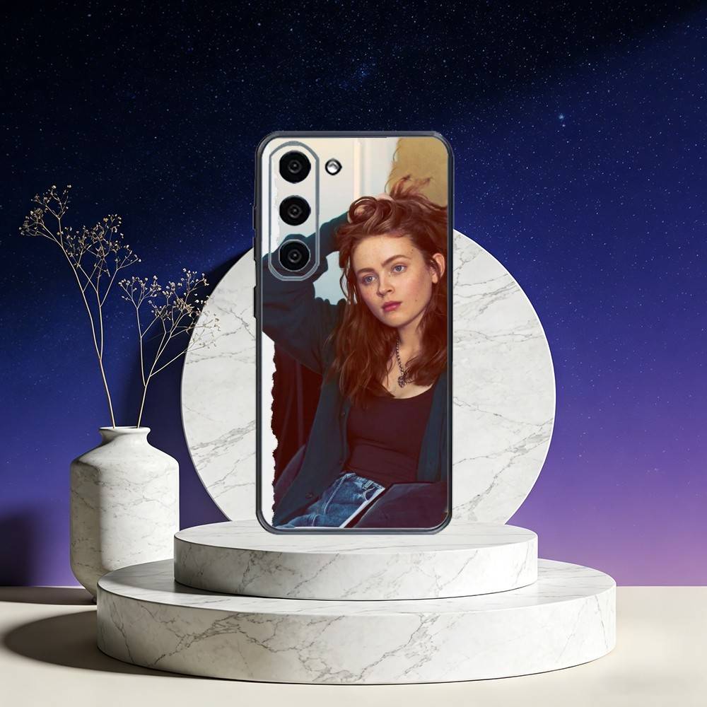 A-Actress S-Sadie Sink Phone Case For Samsung Galaxy A73,A72,A71,A70,A53,A52,A51,Others Soft Black Cover