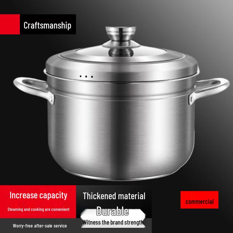 Suler 304 Stainless Steel Rice Steamer Pot