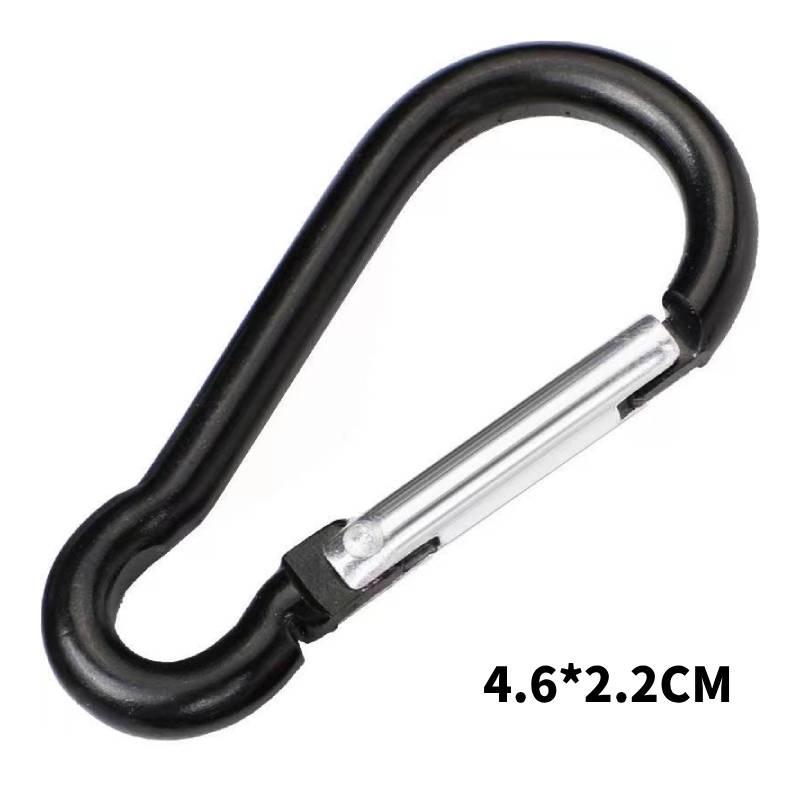 46x22mm Aluminum S-shaped Carabiner Keychain Wholesale Backpack Accessories