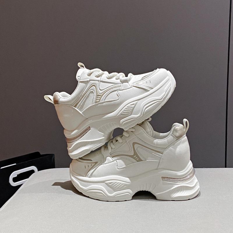 

inner height increase women s platform casual women s shoes spring new small man showing feet small retro sports shoes 35