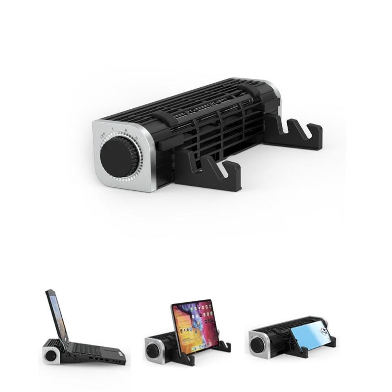 

USB-вентилятор для ноутбука, компьютерный портативный кулер, бесшумный охлаждающий вентилятор для ноутбука, тихий вентилятор-подставка для 12-18 дюймов