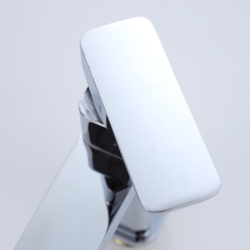 Square Single-Hole Basin Faucet