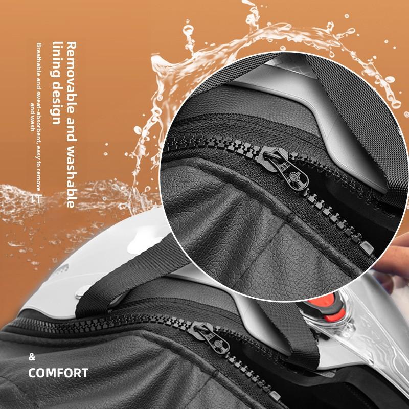 Electric Vehicle Helmet Original Battery Motorcycle Winter Riding Cold Protection Ear Protection Thermal Helmet